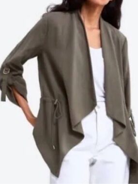 mahina | Draped Utility Jacket